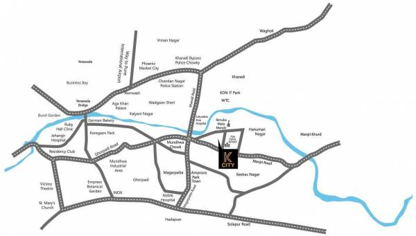  k-city- Location Plan