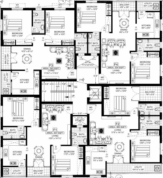  kubera Cluster Plan From 1st To 2nd Floor
