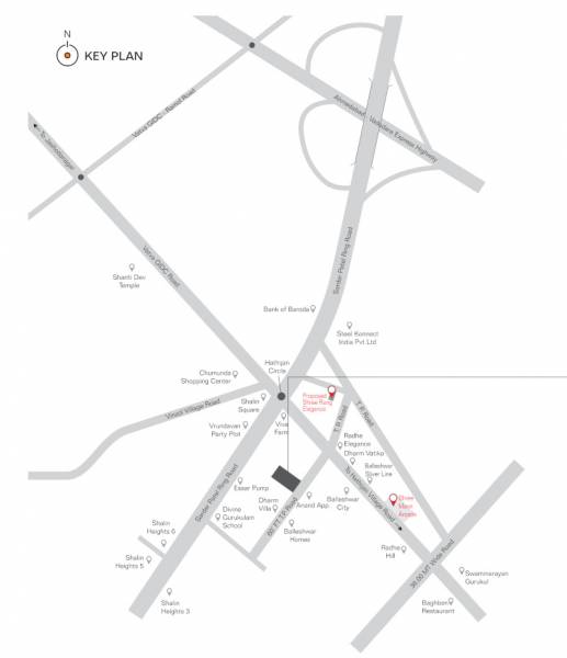  shree-rang-residency Location Plan