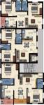  shashvath Green Shashvath Cluster Plan from 1st to 3rd Floor
