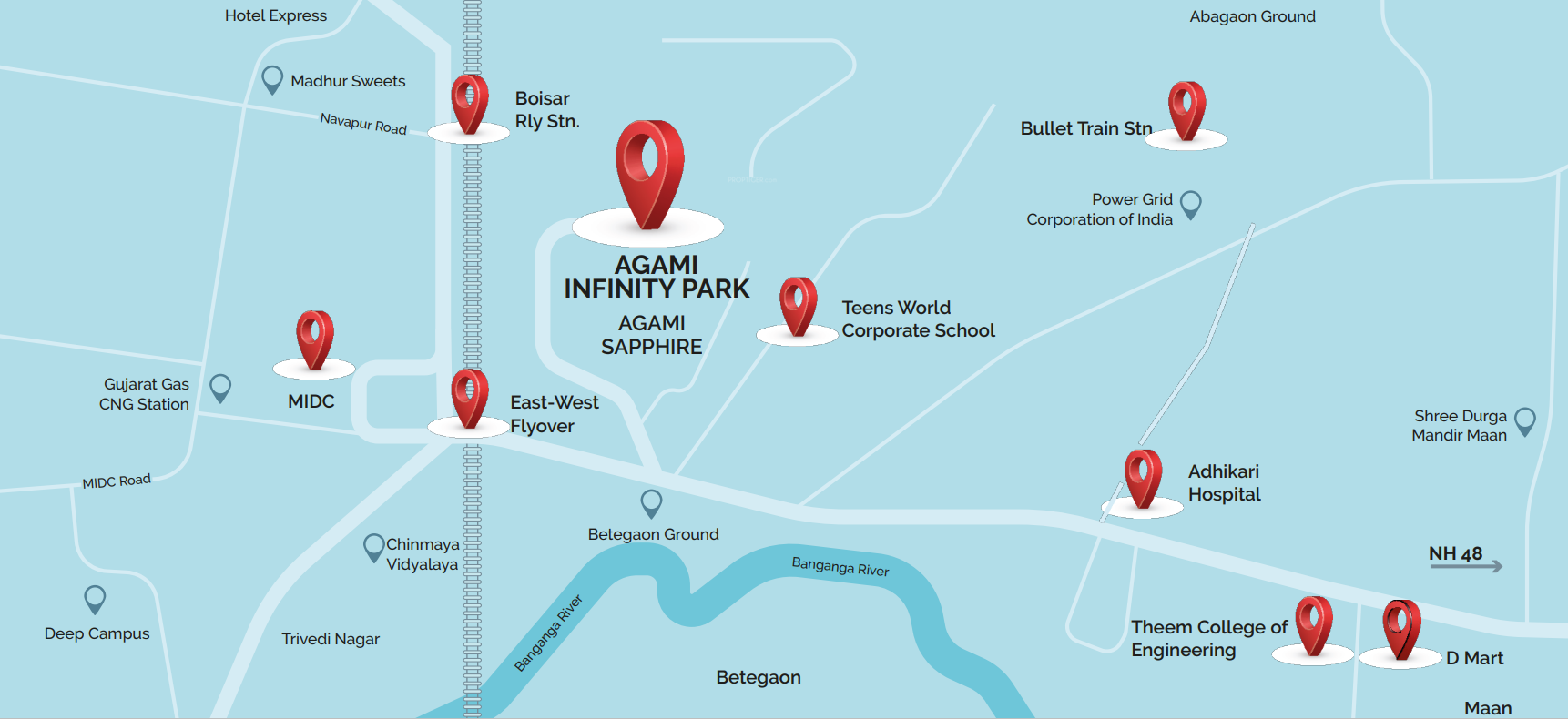  infinity park  Location Plan