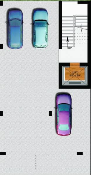  dakshin Dakshin Cluster Plan For Ground Floor