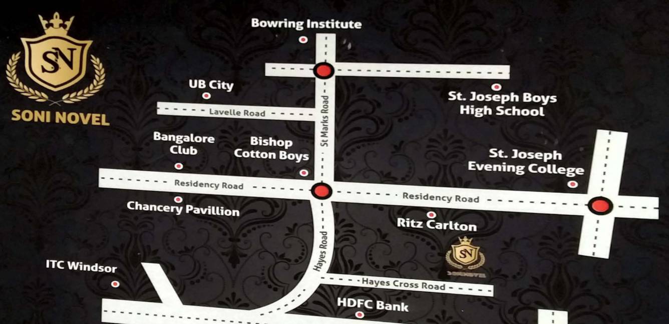  soni novel Location Plan