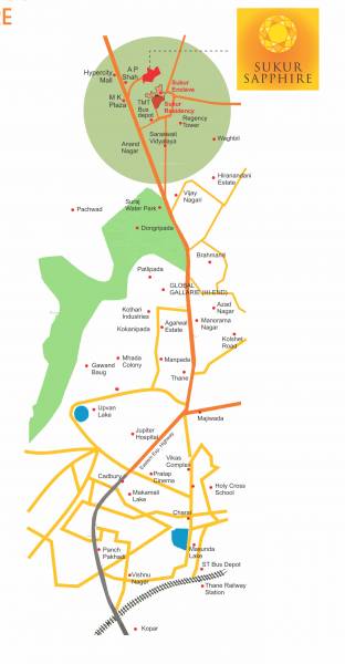 Location Plan sukur-sapphire Location Plan