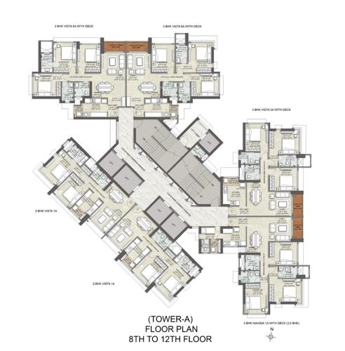  kalpataru-vienta Cluster Plan