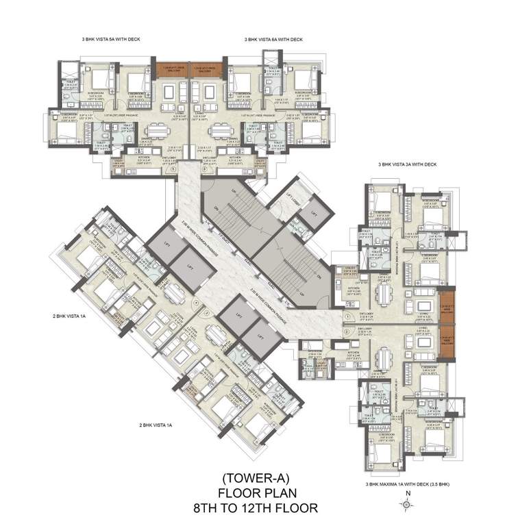  kalpataru vienta Cluster Plan