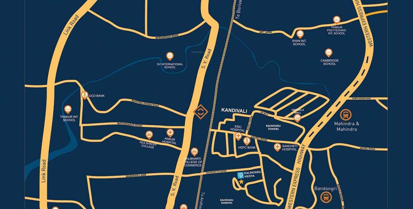  kalpataru vienta Location Plan