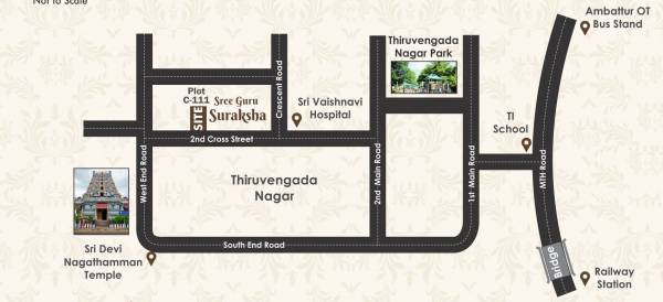  suraksha Location Plan