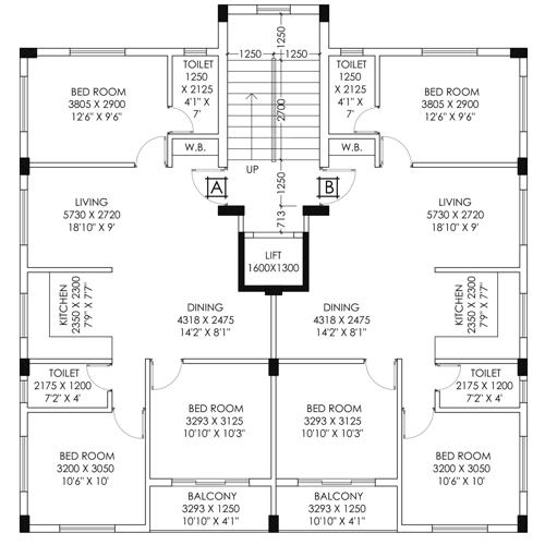  khatu-shyam-co-operative-housing-society Khatu Shyam Co Operative Housing Society Cluster Plan For Typical Floor