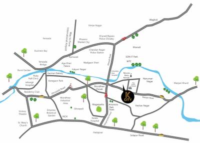  k-city Location Plan