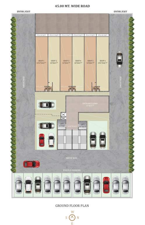  satyam seven skies Satyam Seven Skies Cluster Plan