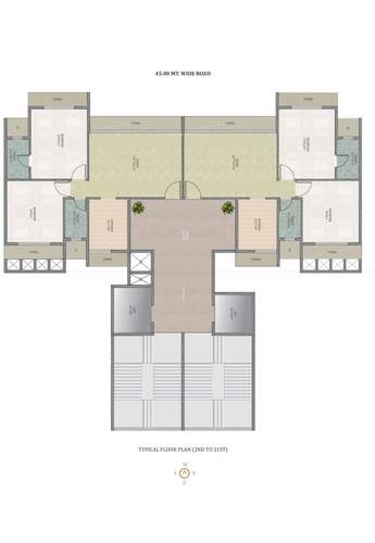 satyam-seven-skies Satyam Seven Skies Cluster Plan