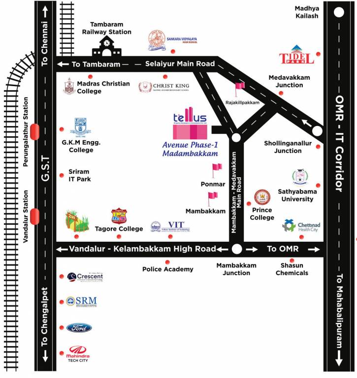  avenue phase i Location Plan