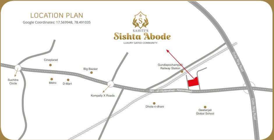  sishta abode Location Plan