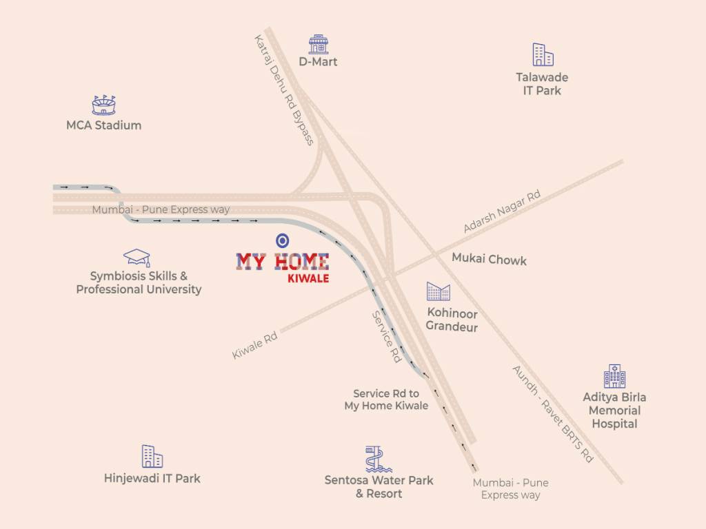  my home kiwale Location Plan