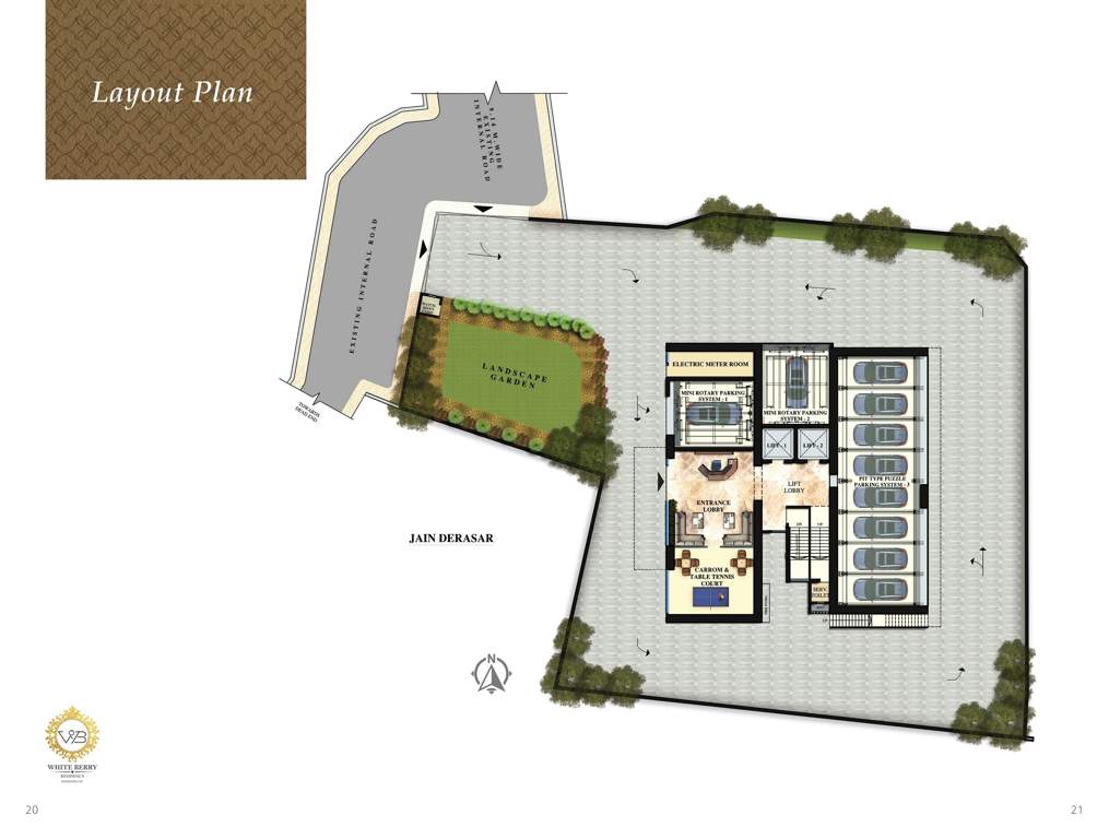  residency Layout Plan