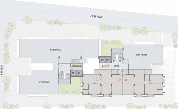  elegance A And B Cluster Plan for 7th Floor
