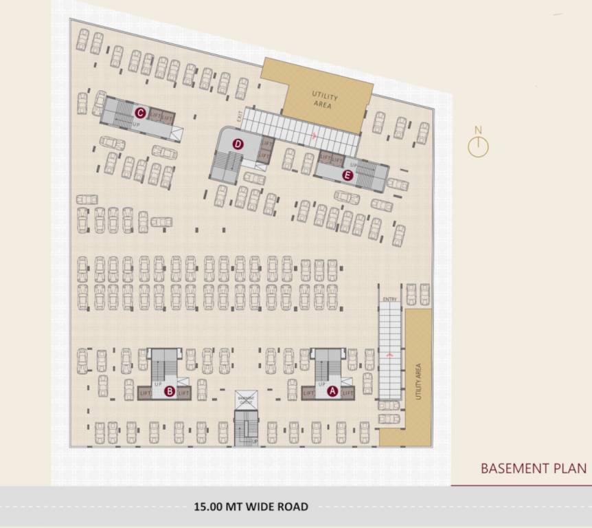  pinnacle ii Basement Cluster Plan