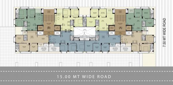  pinnacle-ii Tower A Cluster Plan