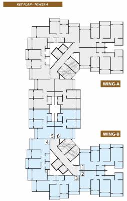  residence-ii-building-no-4-b Building No 4 B Typical Cluster Plan