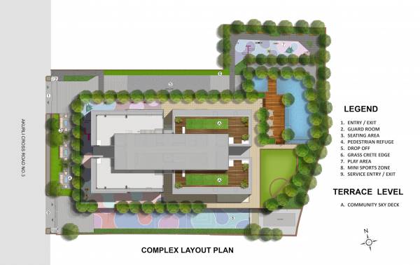 elegante Layout Plan