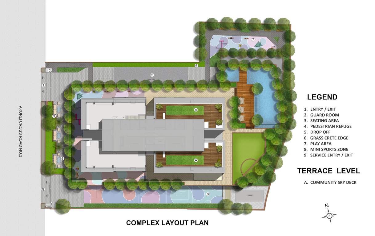  elegante Layout Plan