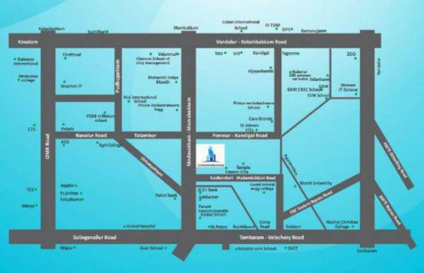  durapathy-amman-nagar Location Plan