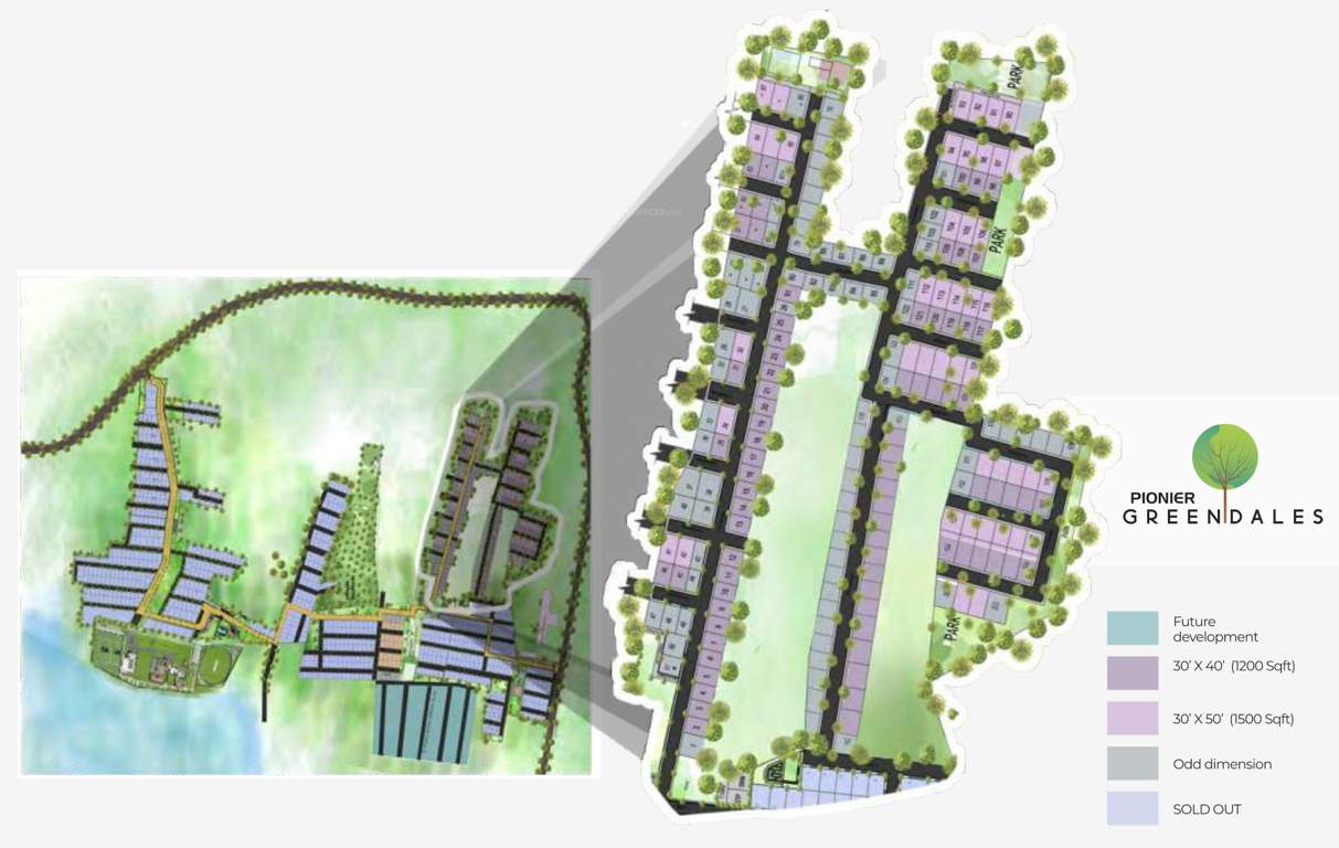  greendales phase ii Layout Plan