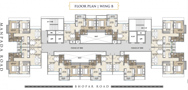  pride Wing B Cluster Plan