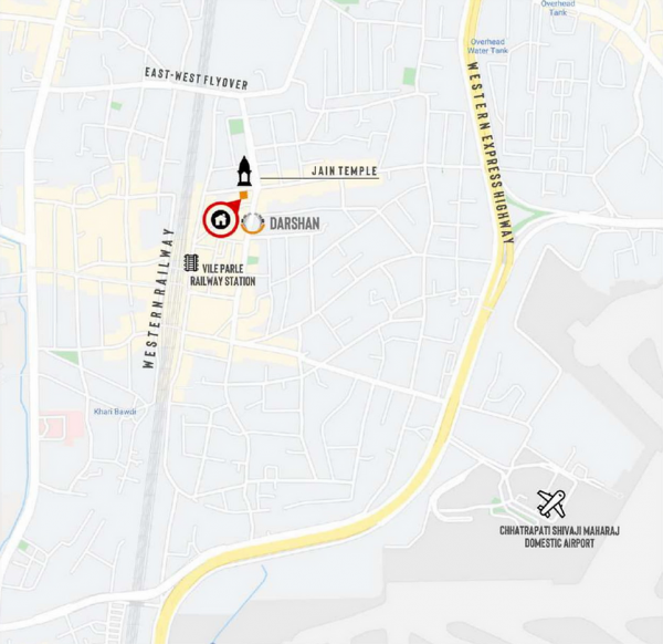 locationPlan of Arkade Darshan