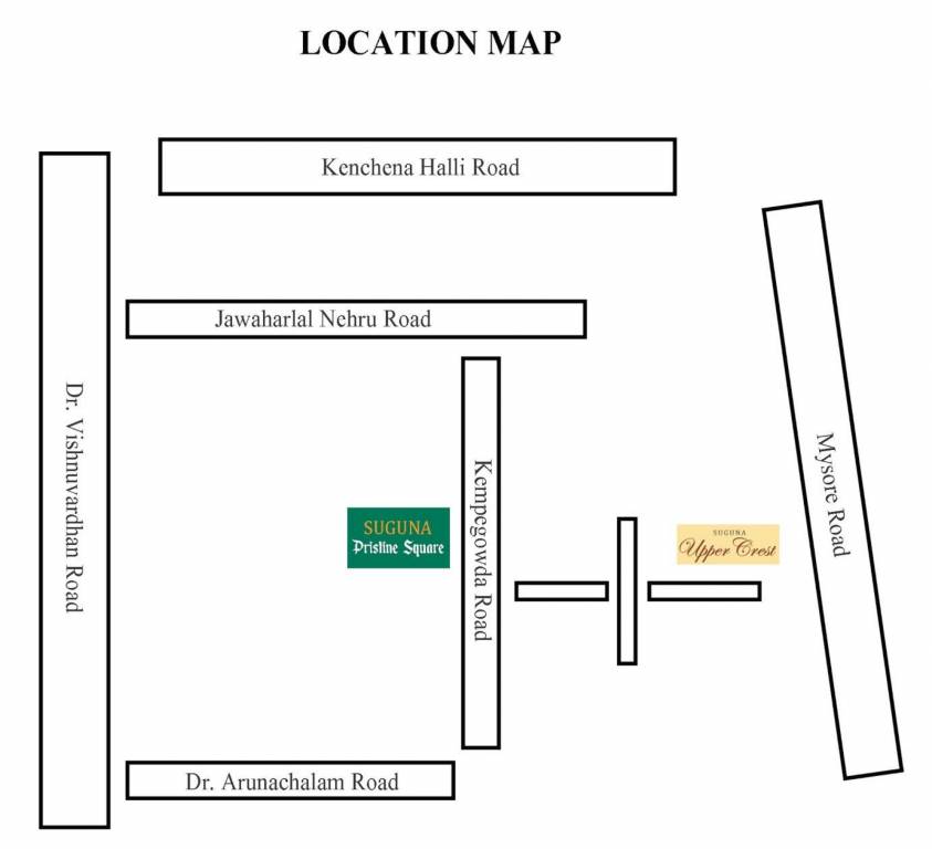  pristine square Location Plan