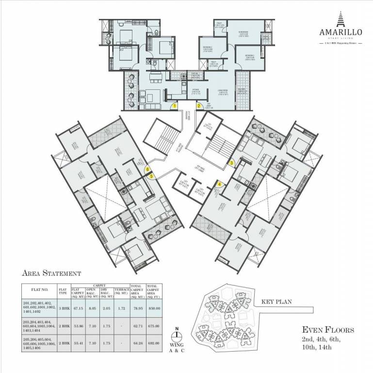  amarillo Cluster Plan