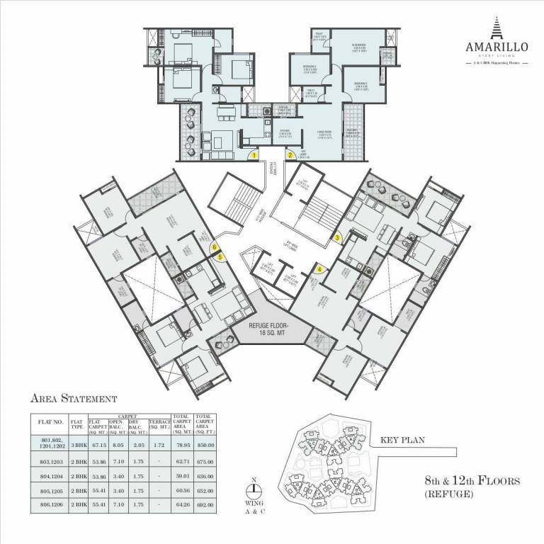  amarillo Cluster Plan
