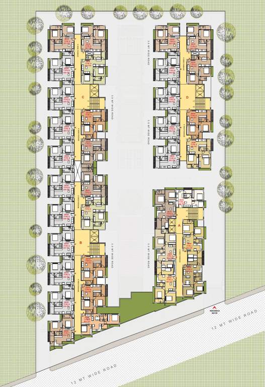  paarijat vishwas A Cluster Plan from 1st to 7th Floor
