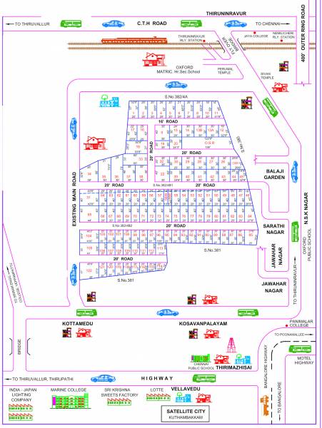  aanandh-garden Location Plan