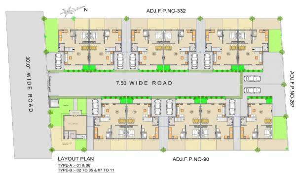  vraj-villa- Layout Plan