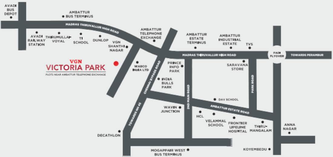  victoria park extension Location Plan