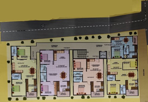  sai-nandakam Sai Nandakam Cluster Plan From 1st To 5th Floor