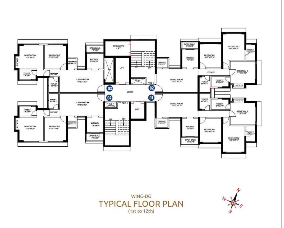  rainbow county the defence enclave phase 1 Wing C Cluster Plan