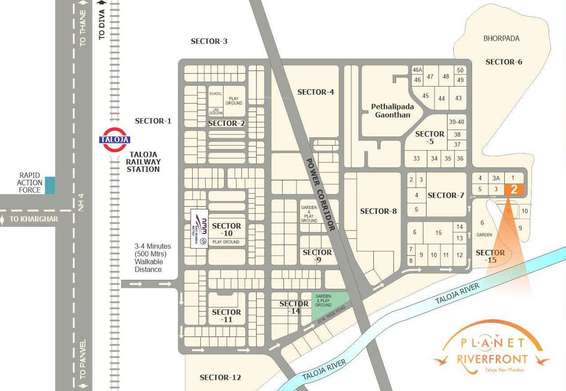  riverfront Location Plan