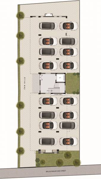  balaji-view Balaji View Cluster Plan For Ground Floor