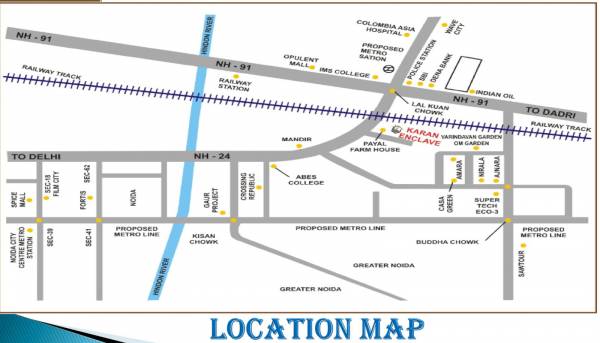 karan-enclave Location Plan
