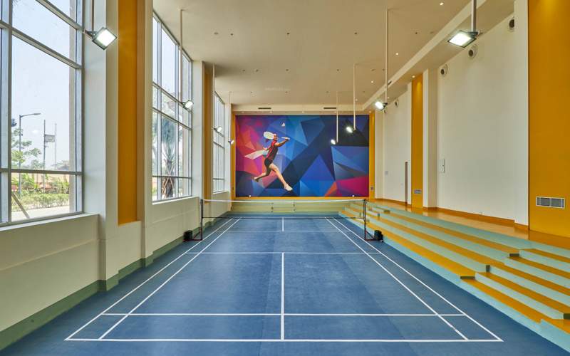  new kolkata sangam Badminton Court