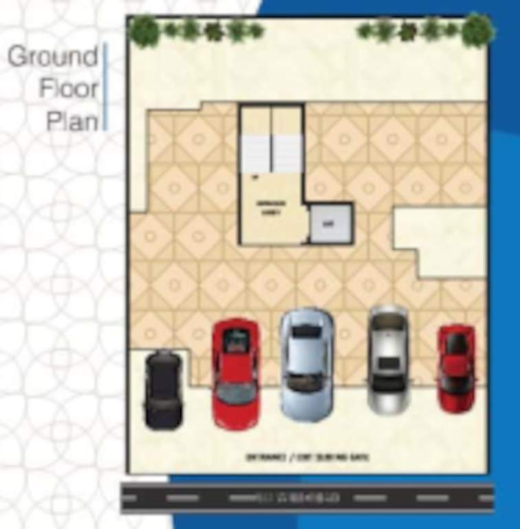  nest Saras Nest Cluster Plan for ground Floor