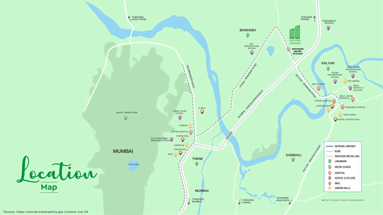 upavan Location Plan