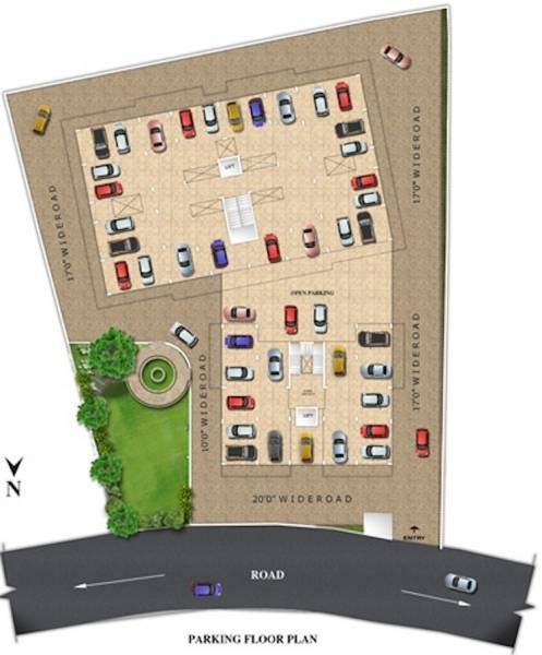 Milestone Residency Cluster Plan For Ground Floor milestone-residency Milestone Residency Cluster Plan For Ground Floor