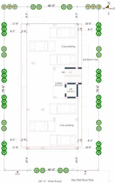  esha Pushkar Esha Cluster Plan for ground Floor