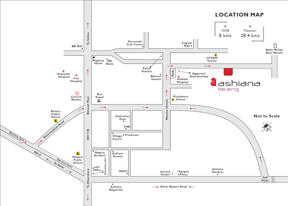 tarang Location Plan