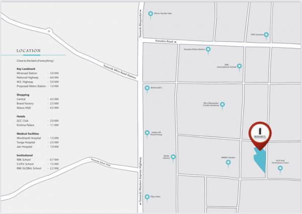  indra-neel Location Plan