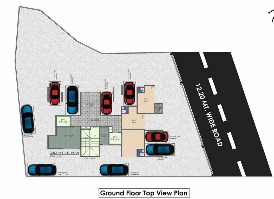  ionics Mass Ionics Cluster Plan for ground Floor